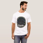 Essayons Engineer Castle Retro T-shirt (Voorkant volledig)