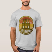 Essayons Engineer Castle Retro T‑Shirt T-shirt (Voorkant)