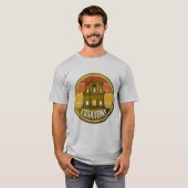 Essayons Engineer Castle Retro T‑Shirt T-shirt (Voorkant volledig)