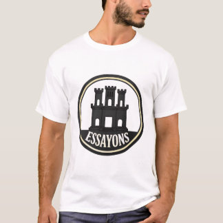 Essayons Engineer Castle Retro T‑Shirt  T-shirt