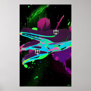 Esseloria - Ken Gage Abstract Poster