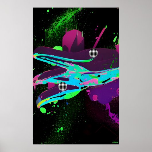 Esseloria - Ken Gage Abstract Poster (Voorkant)