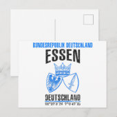 Essen Briefkaart (Voorkant / Achterkant)