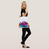 Essen Skyline Tote Bag (Op model)