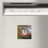 Essenbladige esdoorns in Japanse tuin Magneet (Insitu (Vaatwasser))