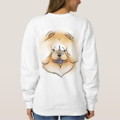 ESSENCE Chow hoofd aan voor- en achterkant Trui (Achterkant)