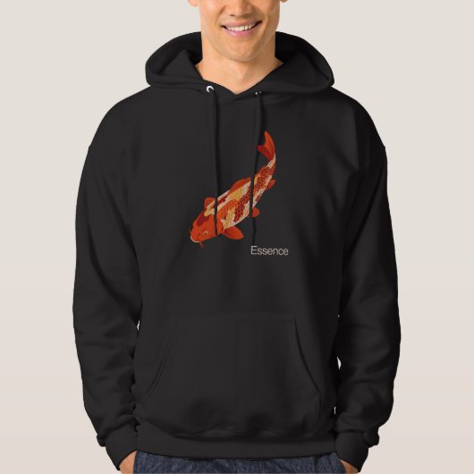 Essence – Koi Symbol of Growth and Inner Strength Hoodie (Voorkant)