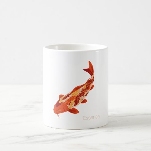 Essence – Koi Symbol of Growth and Inner Strength Koffiemok (Center)