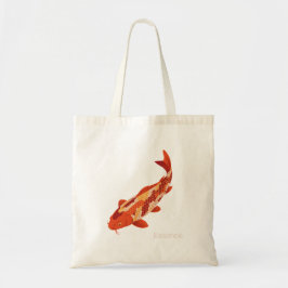 Essence – Koi Symbool van Groei en Innerlijke Krac Tote Bag