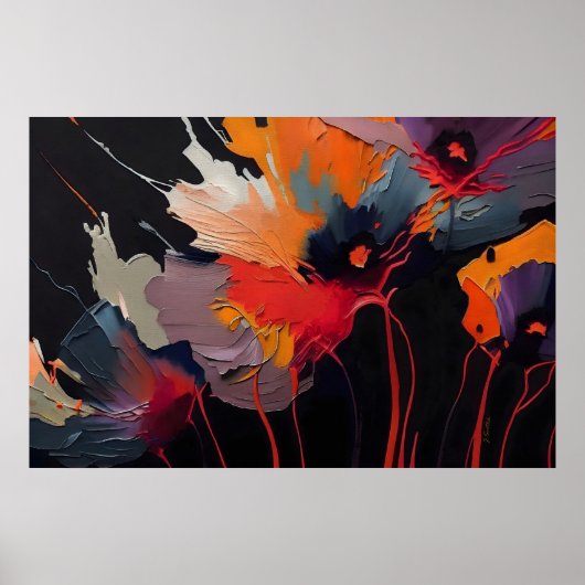 Essence Of The Garden I – Nocturnal Expression Poster (Voorkant)