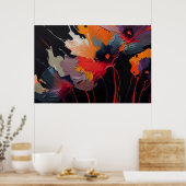 Essence Of The Garden I – Nocturne Expressie Poster (Keuken)