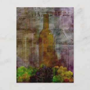 Essence of the Vine Digital Art Briefkaart