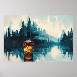 Essence of the Wild: Natuur in a Bottle Poster