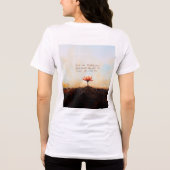 Essência (modelo II) Tri-Blend Shirt (Achterkant)