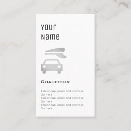 "Essential" Chauffeur Price Cards Visitekaartje