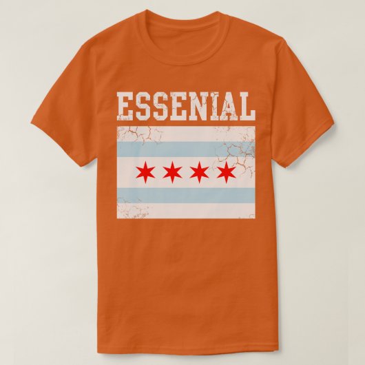 Essential Chicago Worker T-shirt (Design voorkant)
