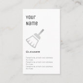 "Essential" Cleaner Price Cards Visitekaartje (Voorkant)