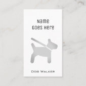 "Essential" Dog Walker-Visitekaartjes Visitekaartje (Voorkant)