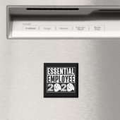 Essential Employee 2020 Quarantine Appreciation Magneet (Insitu (Vaatwasser))