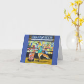 "Essential Employee" Blank Greeting Card Kaart (Gele Bloem)