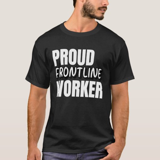 Essential Frontline Workers hero ideas for her fo T-shirt (Voorkant)