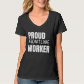 Essential Frontline Workers hero ideas for her fo T-shirt (Voorkant)