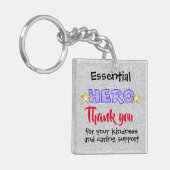 Essential Hero Dank u sleutelhanger (Voorkant Links)