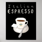 Essential Italië Poster - Italiaanse Espresso (Voorkant)