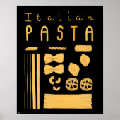 Essential Italië Poster - Italiaanse pasta (Voorkant)