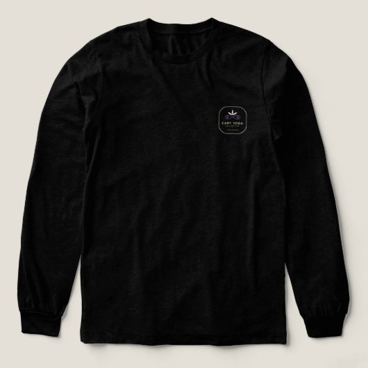Essential Long Sleeve  Tri-Blend Shirt (Voorkant)