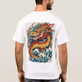 "Essential Mannen’s Cotton T-Shirt" "Urban Style:  T-shirt (Achterkant)