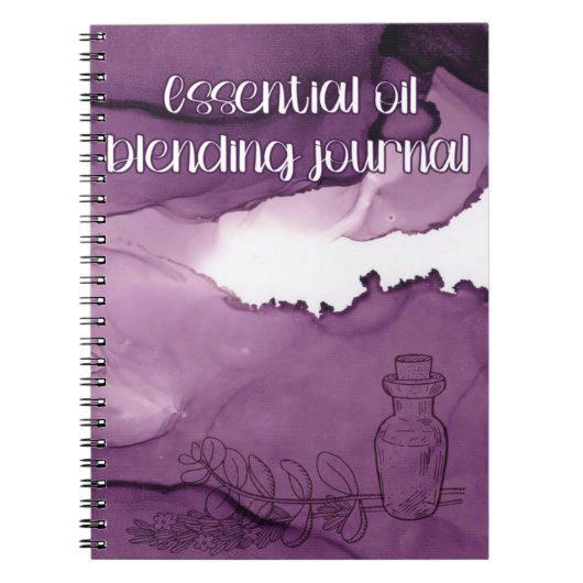 Essential Oil blending journal Notitieboek (Voorkant)