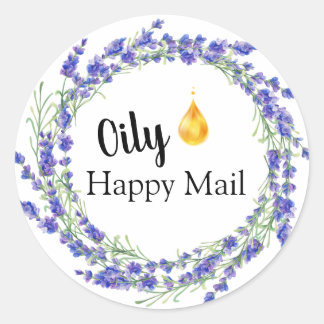 Essential Oil Business - Oily Happy Mail Stickers