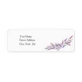 Essential Oil Business Return Address Labels (Voorkant)