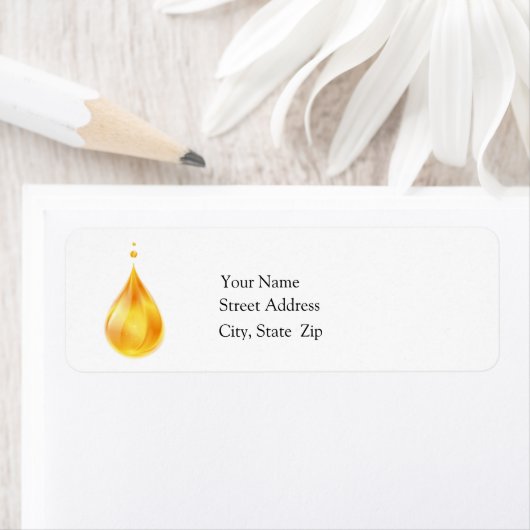 Essential Oil Business Return Address Labels (Insitu)
