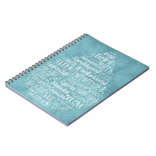 Essential Oil Drop Notebook Notitieboek (Linkerzijde)