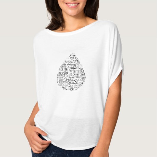 Essential Oil Drop t shirt (Voorkant)