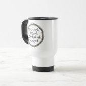 Essential Oil Obsed Travel Mug Reisbeker (Voorkant links)