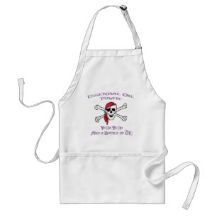 Essential Oil Pirate - Yo Ho en een fles olie Standaard Schort