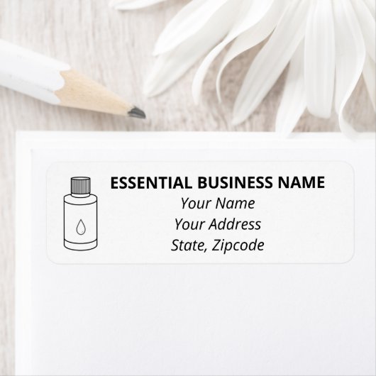 Essential Oil Return Address Label (Insitu)