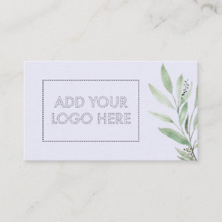 Essential Oils add custom logo lilac flower beauty Visitekaartje
