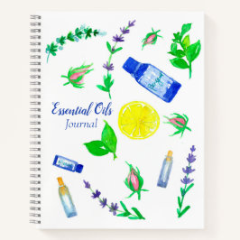 Essential Oils Journal Rosebud Herbs Lemon Notitieboek