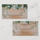 Essential Oils Slogans Visitekaartjes (Voorkant / Achterkant)