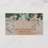 Essential Oils Slogans Visitekaartjes (Voorkant)
