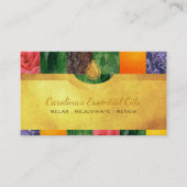 Essential Oils Slogans Visitekaartjes (Voorkant)