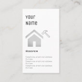 'Essential' Roofer Price-kaarten Visitekaartje (Voorkant)