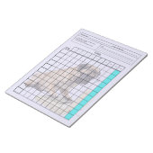 Essential Speed Tool: leeg gegevensblad (proefvers Notitieblok (Schuin)