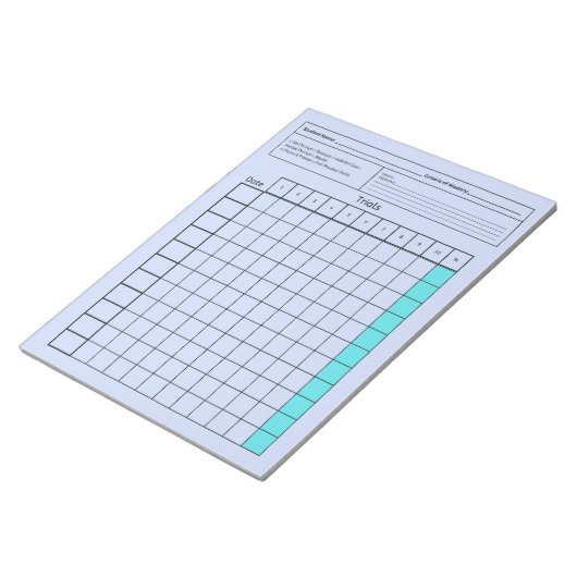 Essential Speed Tool: leeg gegevensblad (proefvers Notitieblok (Schuin)