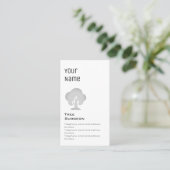 "Essential" Tree Surgeon Price Kaarten Visitekaartje (Staand voorkant)