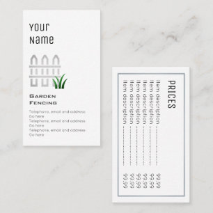 "Essential" tuinarchitectuur Visitekaartje